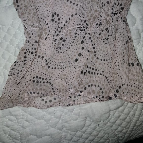 Alfani Woman sz 24 Soft Pink Peplum Blouse & Cami - Picture 3 of 8